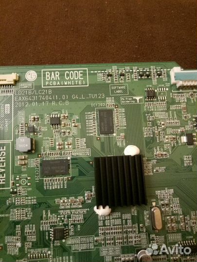 Материнка на TV LG 42LM580T