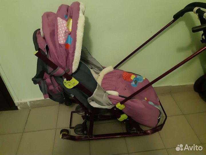 Коляска санки