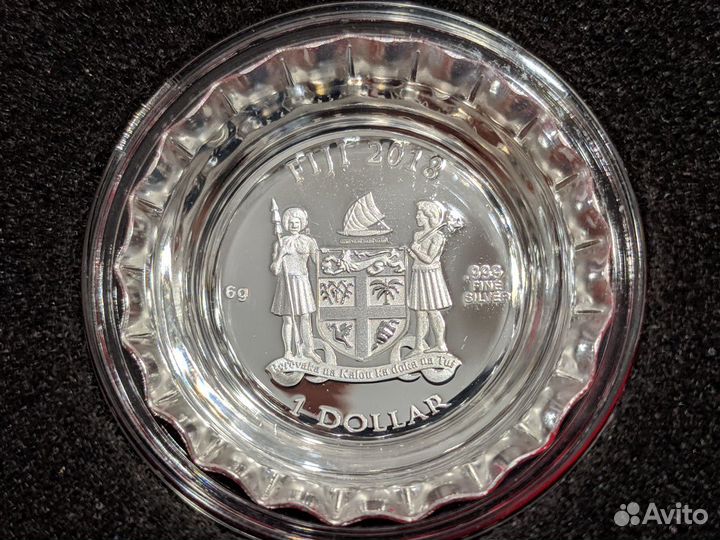 1 фиджи подарок руководителю coca-cola серебро 99