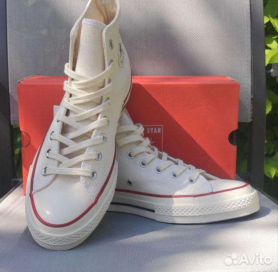 Кеды Converse Chuck 70 Beige/White