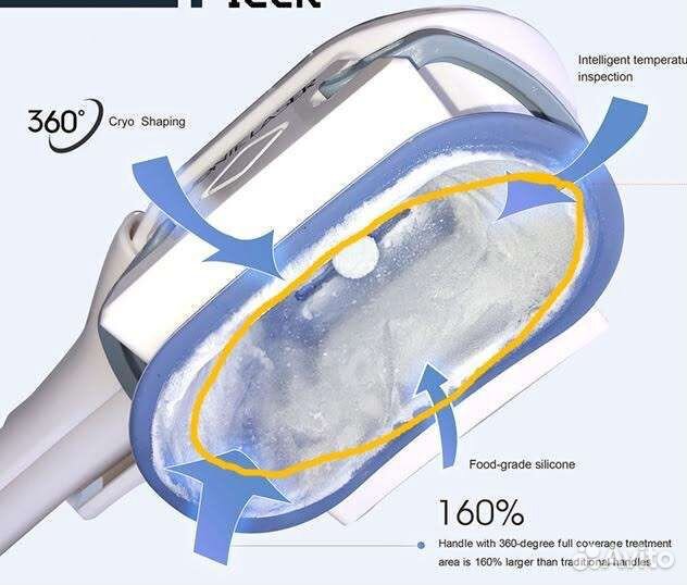Аппарат криолиполиза кс 7 D 360