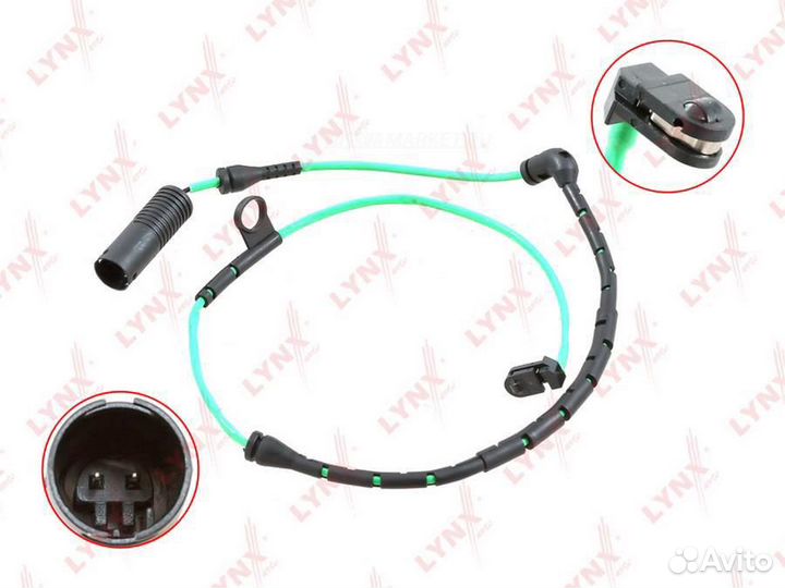 Lynxauto BW-1134 Датчик износа тормозных колодок перед