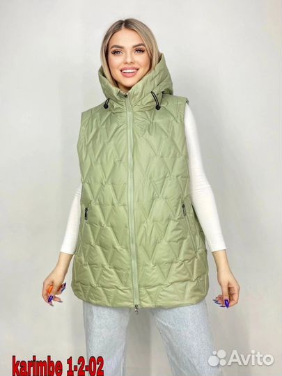 Жилетка женская большой размер66/76