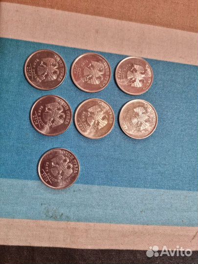 1 рубль 2014 с буквой р