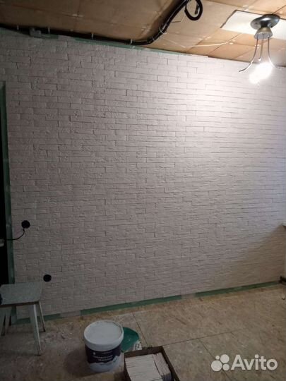 Декоративный камень из гипса