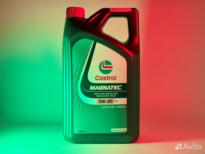 Моторное масло Castrol Magnatec 5w-30 A5 5 литров