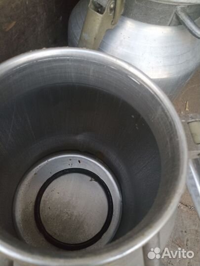 Фляга, Бидон алюминиевый на 40 литров новый