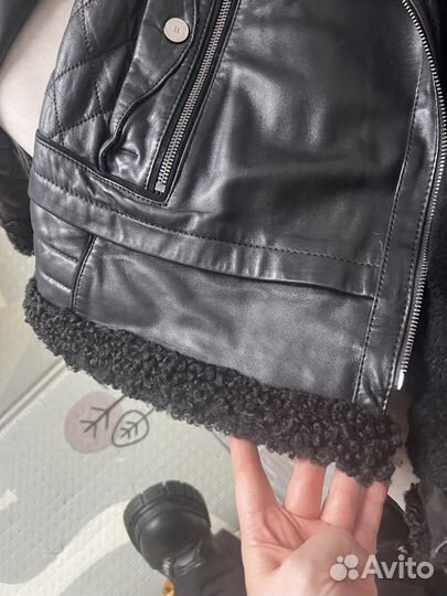 Куртка натуральная кожа и мех