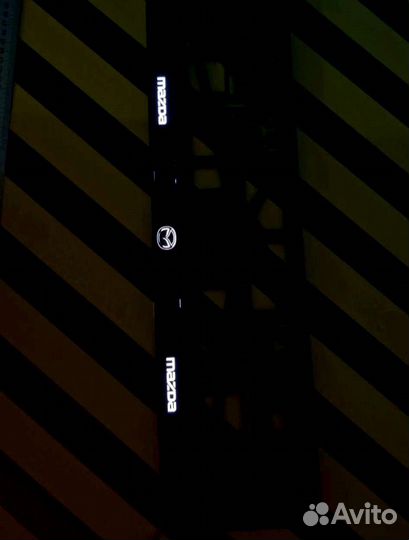 Рамка номерного знака led подсветка