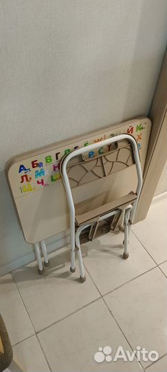 Детский столик и стульчик