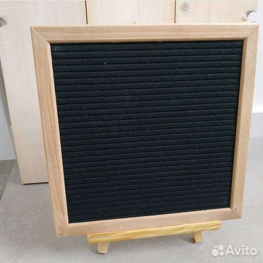 Фетровая доска с буквами