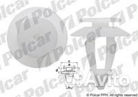Пистон дверной карты для mercedes A-class (W169) 09.04-05.08