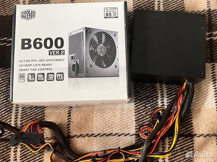 Блок питания cooler master B600 v.2 600w