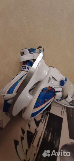 Коньки детские раздвижные