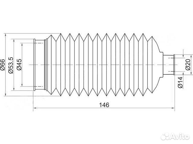 Пыльник Corolla Corolla Ceres Sprinter Marino Lite Ace Noah Sprinter