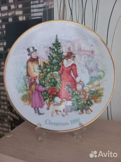 Декоративная коллекционная тарелка 