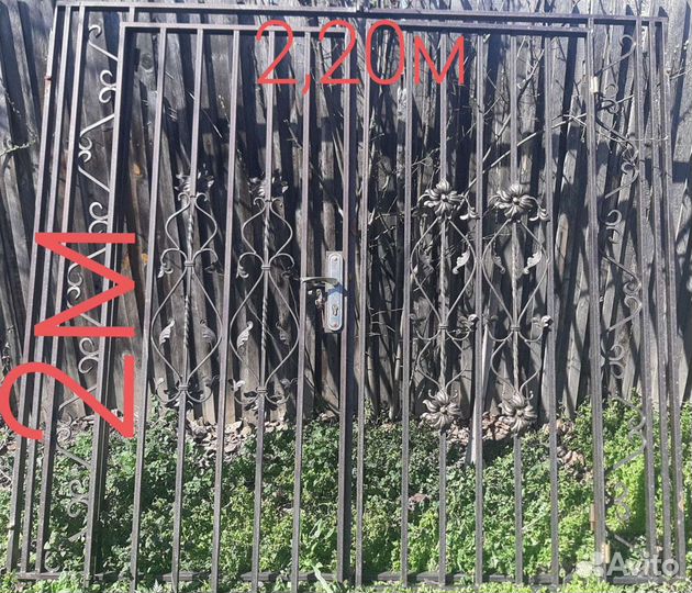 Кованные двери из профиля