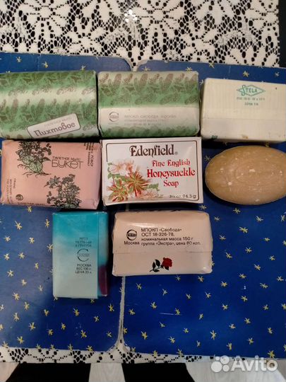 Натуральное мыло времён СССР