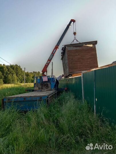 Аренда и услуги манипулятора, стрела 3 т, 8 м, борт 5 т, 6 м