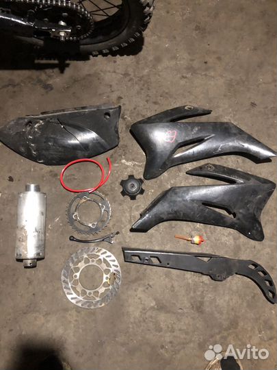 Запчасти на питбайк 125