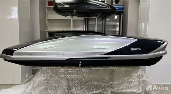 Автобокс Voyage 500л 218см цвет Серебристый Х