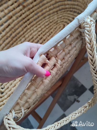 Люлька колыбель плетеная