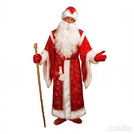 Костюм Дед Мороз, снеговик, Гринч муж. (Аренда)