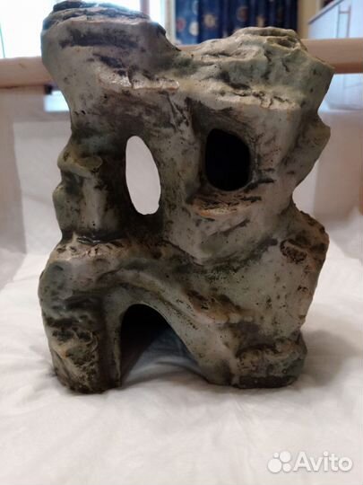 Грот для аквариума и растения