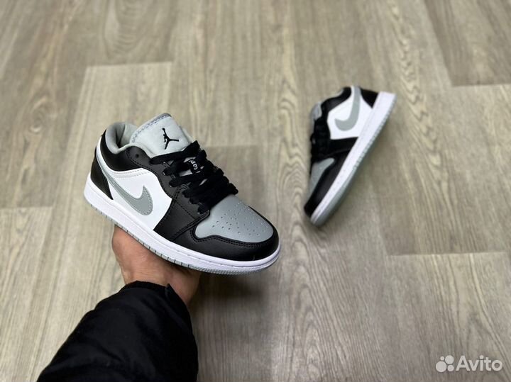 Кроссовки Air Jordan 1 Low Grey (36-45)