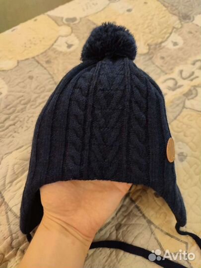 Шапка весна-осень на мальчика 46-48