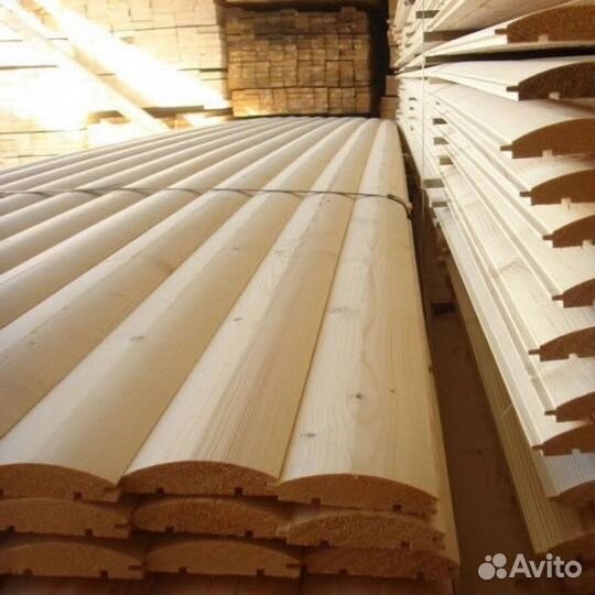 Блокхаус ель, 44х146, под заказ, с производства, В