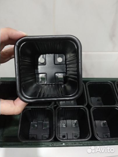 Ящик для рассады со стаканами