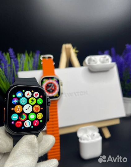 Apple Watch Ultra 49mm (Гарантия + 2ремешка)