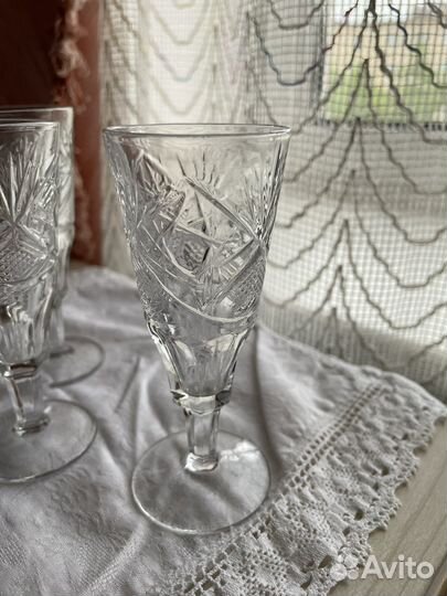 Рюмка на ножке СССР хрусталь