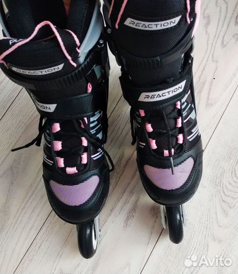 Ролики Reaction R200W и комплект защиты