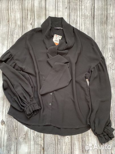 Черная блузка женская Reserved 42-44