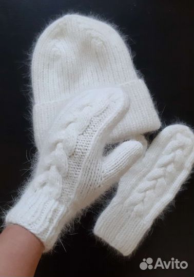 Шапка из пуха норки