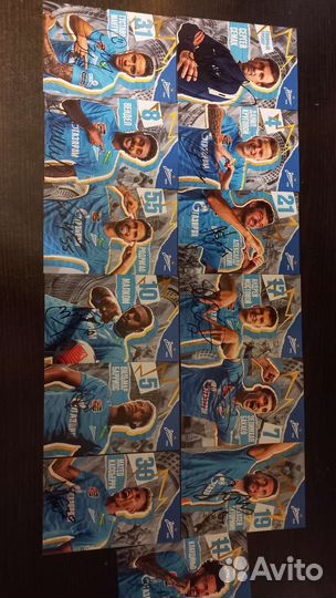 Автографы футболистов