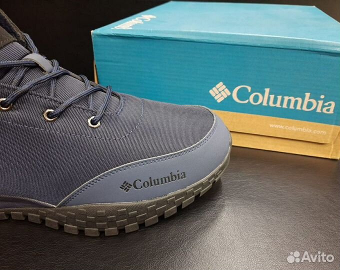 Зимние кроссовки Columbia 44-50 артикул 01 синий