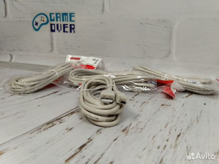 Кабели Mini-USB 1м/2м/3м для PS Move/Dualshock 3