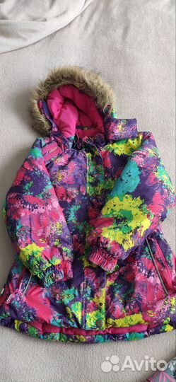 Зимний костюм для девочки 104