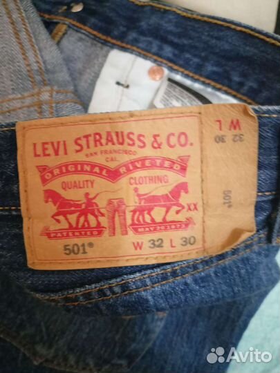 Джинсы levis 501