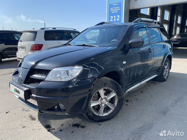 Mitsubishi Outlander 2.4 AT, 2008, 184 000 км