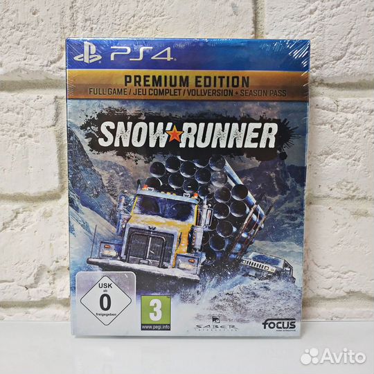 SnowRunner - Premium Издание (PS4) новый