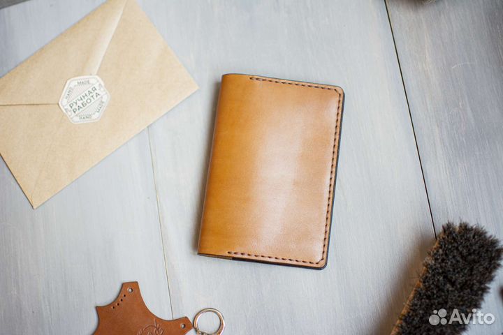 Обложка для паспорта кожа