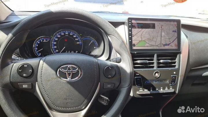 Магнитола Toyota Vios 3 XP150/Yaris3 17+ Клим 4/64