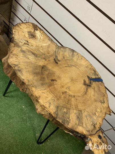 Слэб из дерева, стол кухонный, журнальный столик