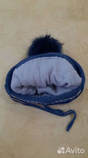 Шапка для мальчика зимняя 4-5 лет