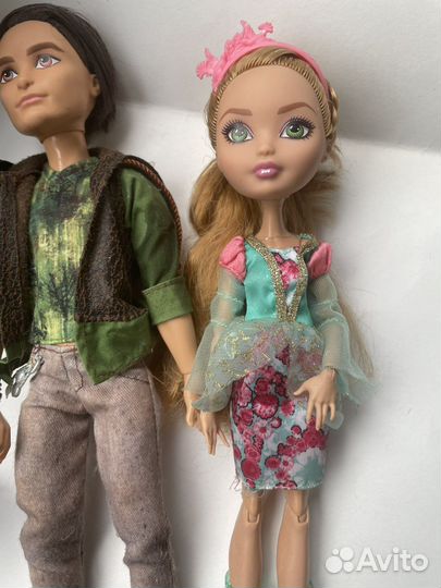 Ever After High Куклы Эшлин Элла и Хантер