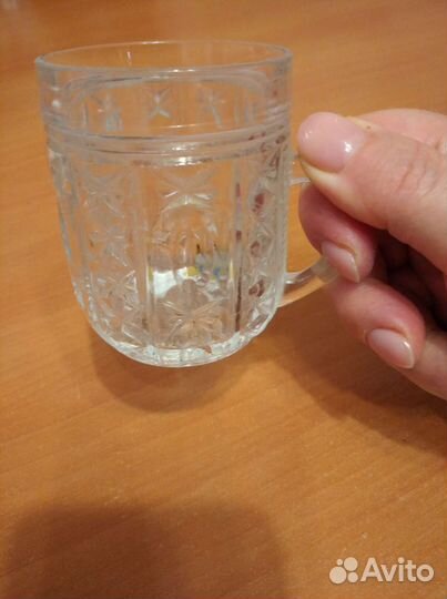 Кружки СССР маленькие. Стекло